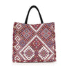 Woven Tapestry Tote Handbag