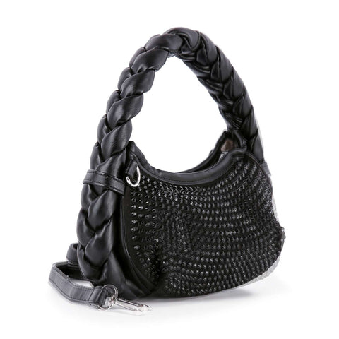 Petite Decorative Trim Shoulder Bag