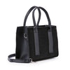 Petite Rhinestone Accented Hand Tote
