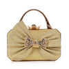 Sparkling Bow Accented Evening Bag