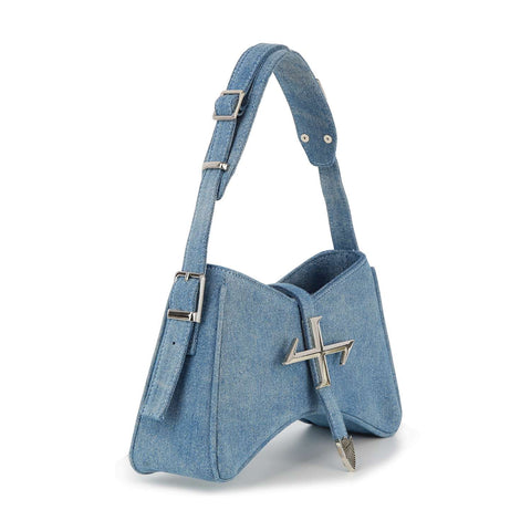 Unique Front Flap Small  Shoulder Bag