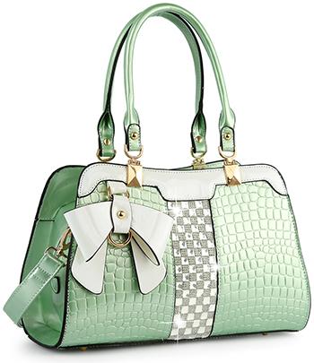 Brilliant Bow Sparkling Hand Tote