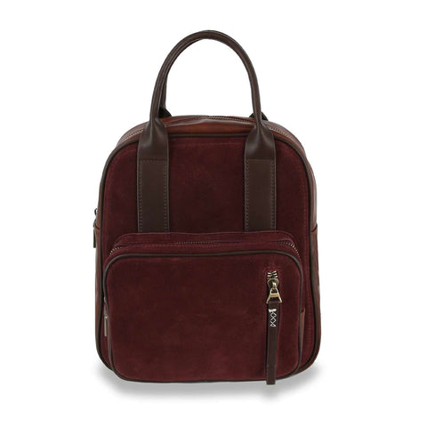 Genuine Leather Convertible Backpack