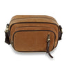 Genuine Leather Multi Pocket Crossbody