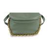Chain Accented Crossbody Sling