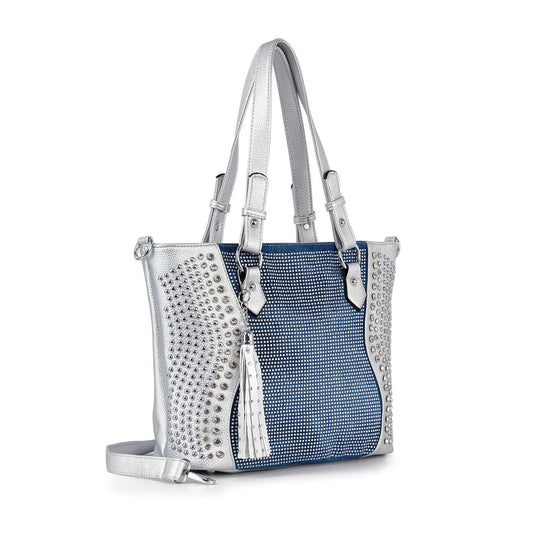 Brilliant Rhinestone Tote Handbag