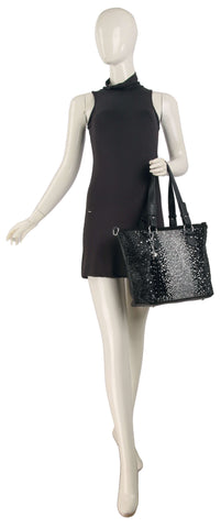 Unique Ombre Rhinestone Design Tote Handbag