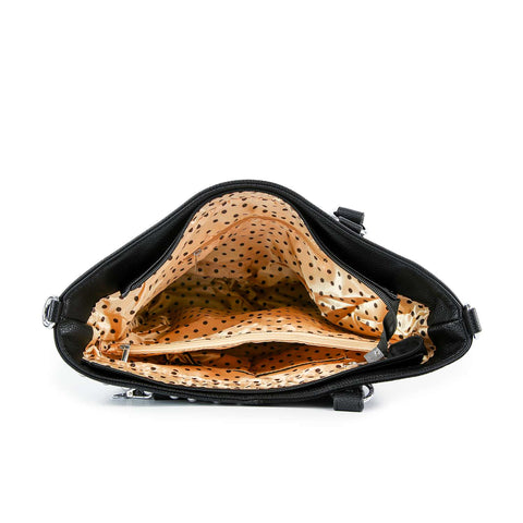 Stunning Bling Skull Tote Handbag