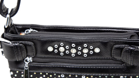 Glamma Design Rhinestone Bling Crossbody Sling