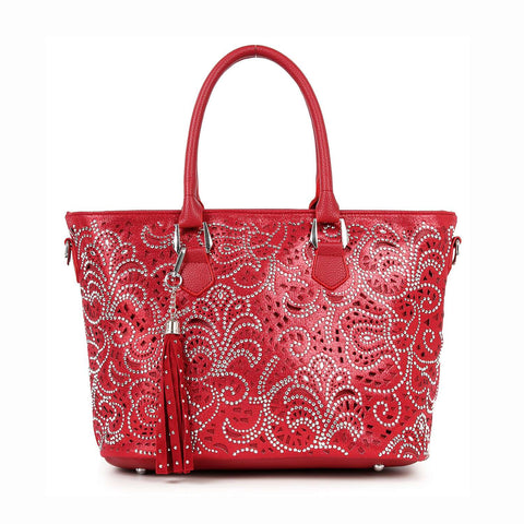 Layered Design Shopper Style Tote