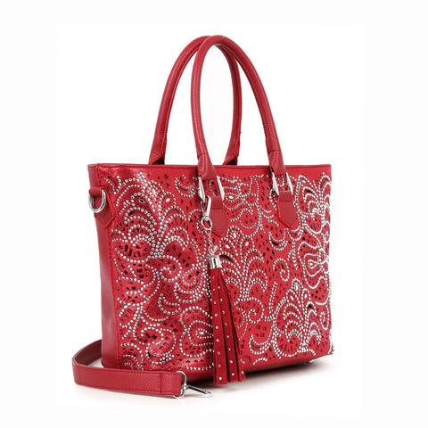 Layered Design Shopper Style Tote