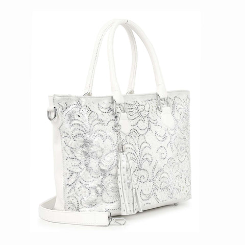 Layered Design Shopper Style Tote