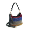 Colorful Ombre Rhinestone Hobo Handbag