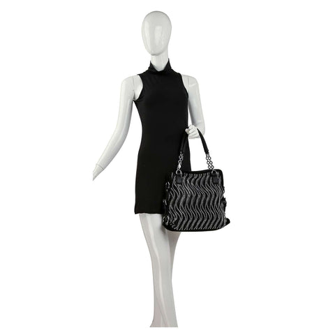 Beautiful Rhinestone Pattern Fashion Handbag