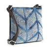 Rhinestone Grid Patterned Crossbody Sling