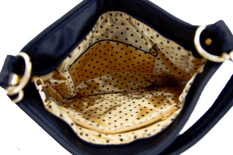 Beaded Fringe Sparkling Hobo Handbag