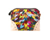 Genuine Leather Colorful Petal Crossbody Sling