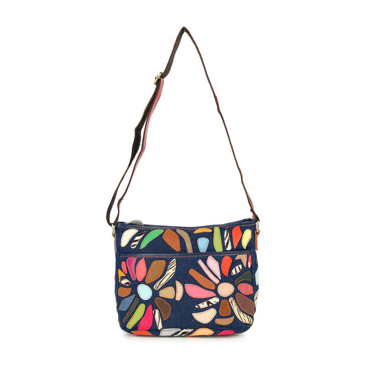 Colorful Genuine Leather Shoulder Bag