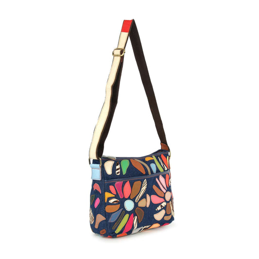 Colorful Genuine Leather Shoulder Bag