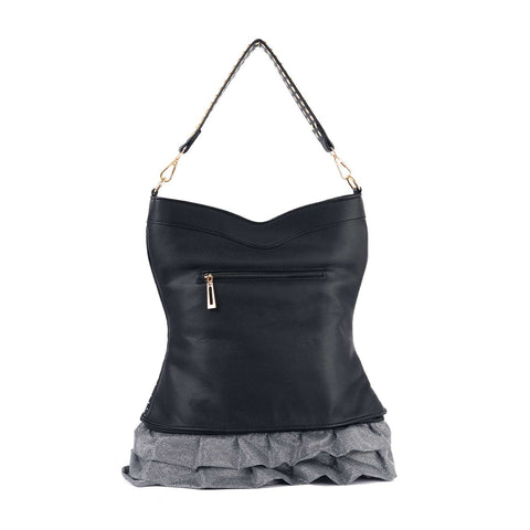 Vest Design Sparkling Hobo Handbag