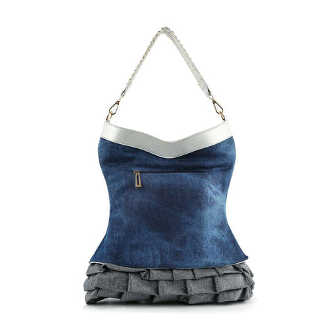 Vest Design Sparkling Hobo Handbag