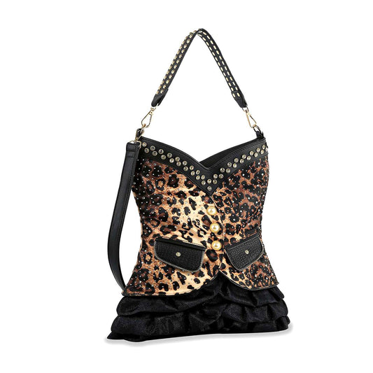 Vest Design Sparkling Hobo Handbag