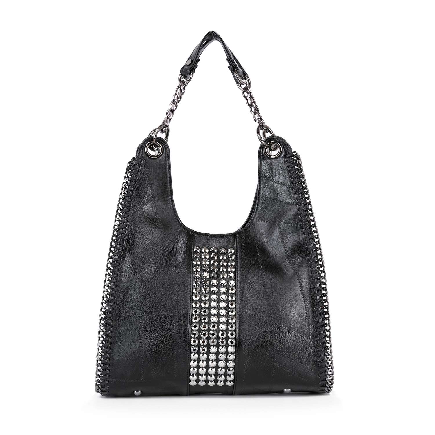 Stunning Rhinestone Accented Fashion Handbag – handbagexpress