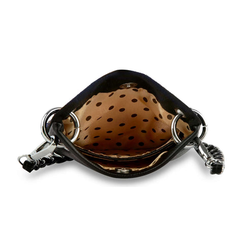 * New Size* Skull Design Rhinestone Petite Crossbody Sling