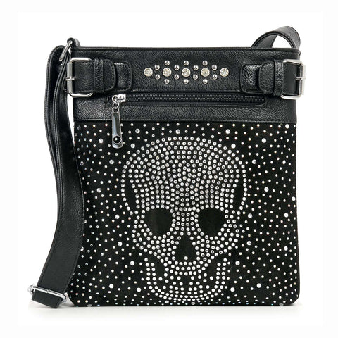 Iridescent Skull Crossbody Sling