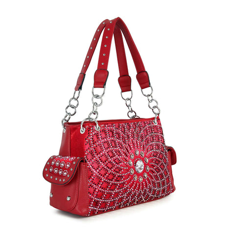 Bling Design Layered Handbag