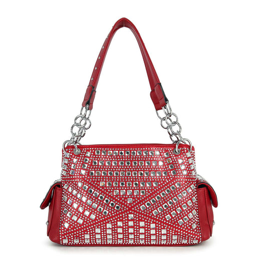 Rhinestone Covered Fashion Handbag