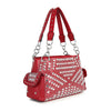 Rhinestone Covered Fashion Handbag