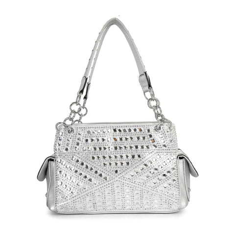 Rhinestone Covered Fashion Handbag