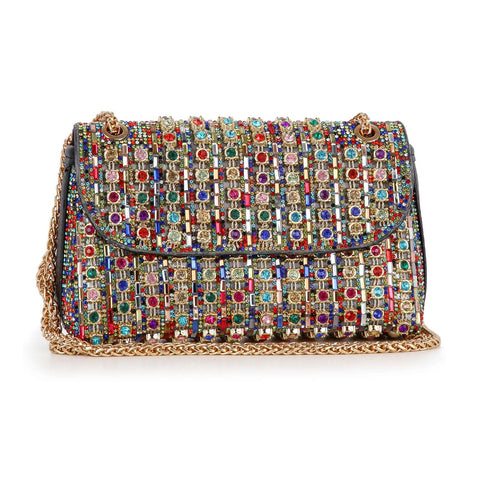 Gorgeous Multi Stone Evening Bag