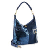 Multiple Textured Hobo Handbag