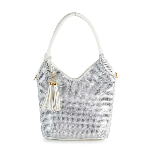 Stunning Sparkling Tall Shoulder Bag