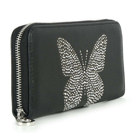 Triple Compartment Accordion Wallet