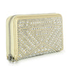 Rhinestone Design Accordion Fashion Wallet
