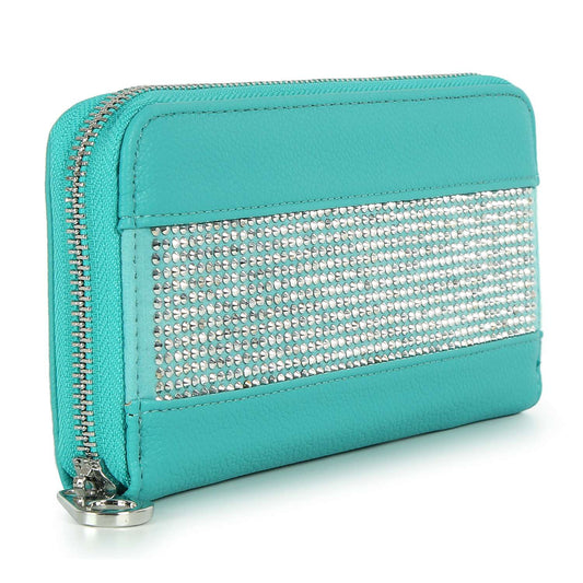 Sparkling Stone Accordion Wallet