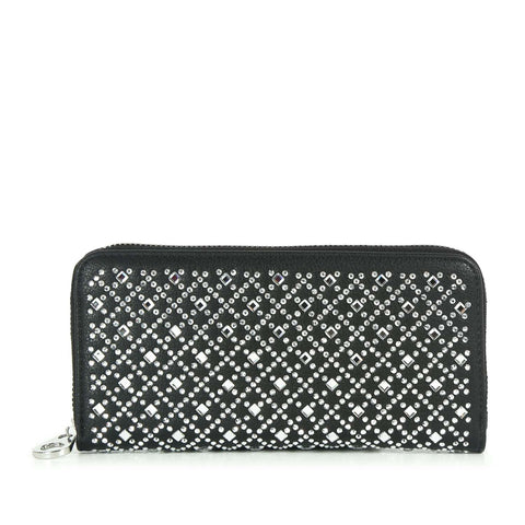 Dazzling Rhinestone Pattern Wallet