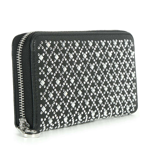 Dazzling Rhinestone Pattern Wallet