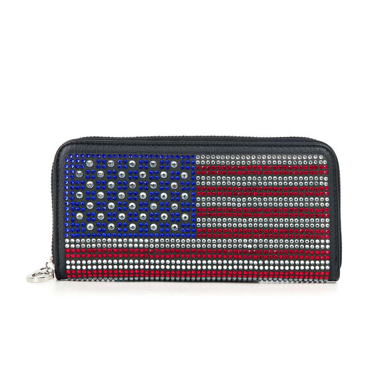 American Flag Bling Wallet