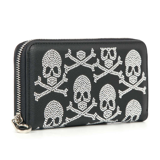 Skull And Crossbones Bling Wallet