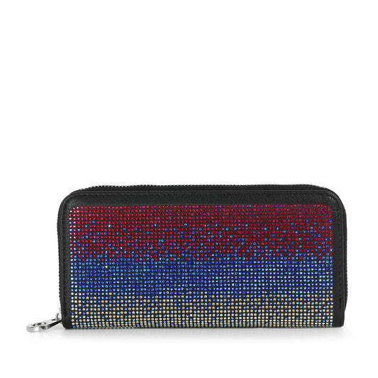 Colorful Rhinestone Ombre Design  Wallet