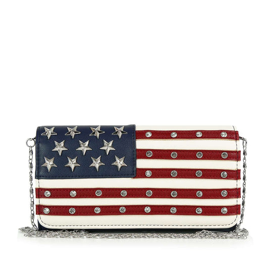 American Flag Classic Wallet Crossbody
