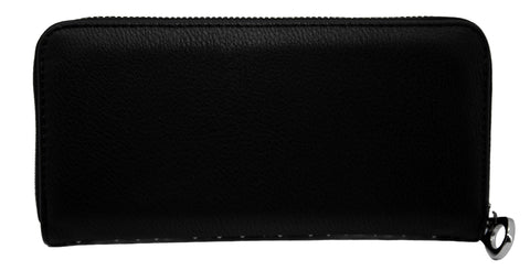 High Fashion Heels Rhinestone Accordion Wallet