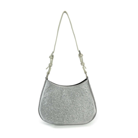 Stunning Rhinestone Hobo Handbag