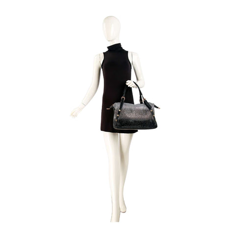 Glamorous Ombre Design Satchel Handbag