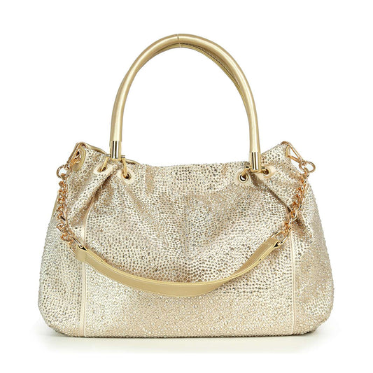 Sparkling Stone Satchel Handbag