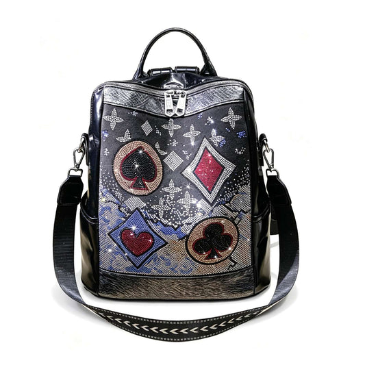Gaming Pattern Petite Fashion Backpack
